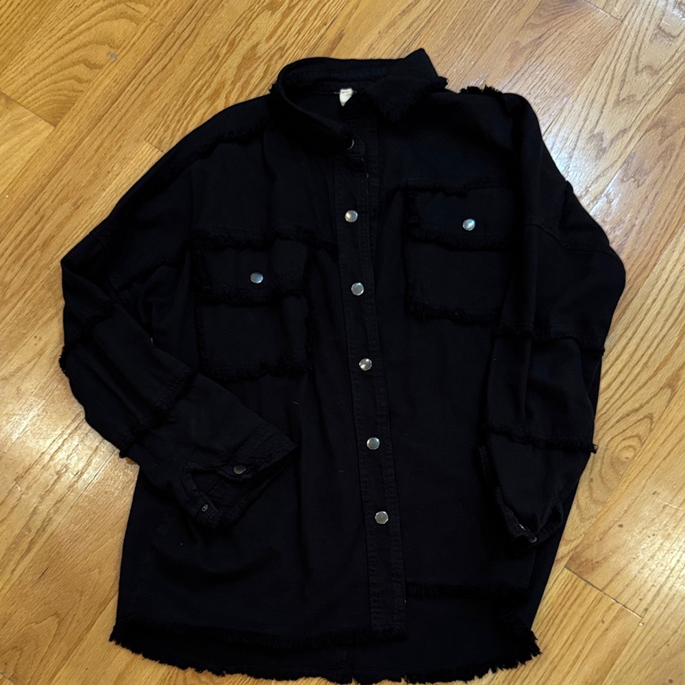 Vintage Havana Black Utility Jacket